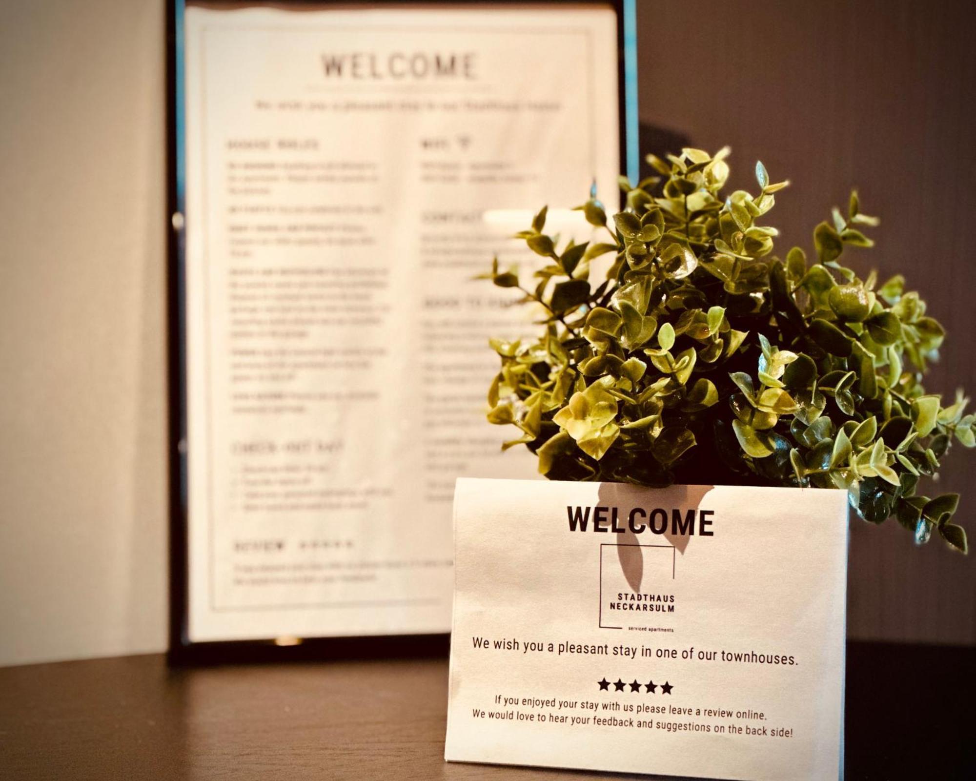 Stadthaus Neckarsulm Serviced Apartments - Stadthaus Heiner Kültér fotó