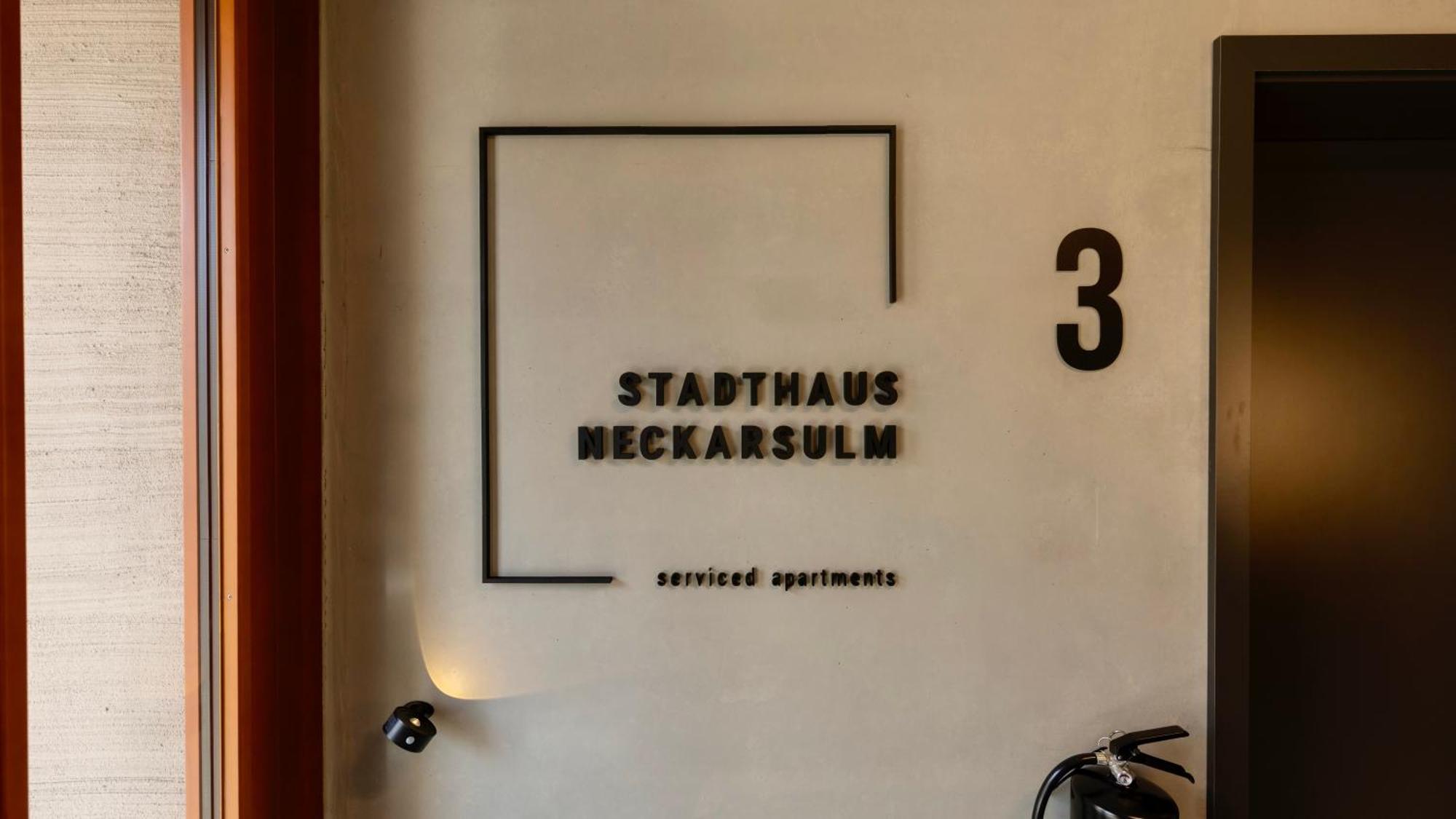 Stadthaus Neckarsulm Serviced Apartments - Stadthaus Heiner Kültér fotó