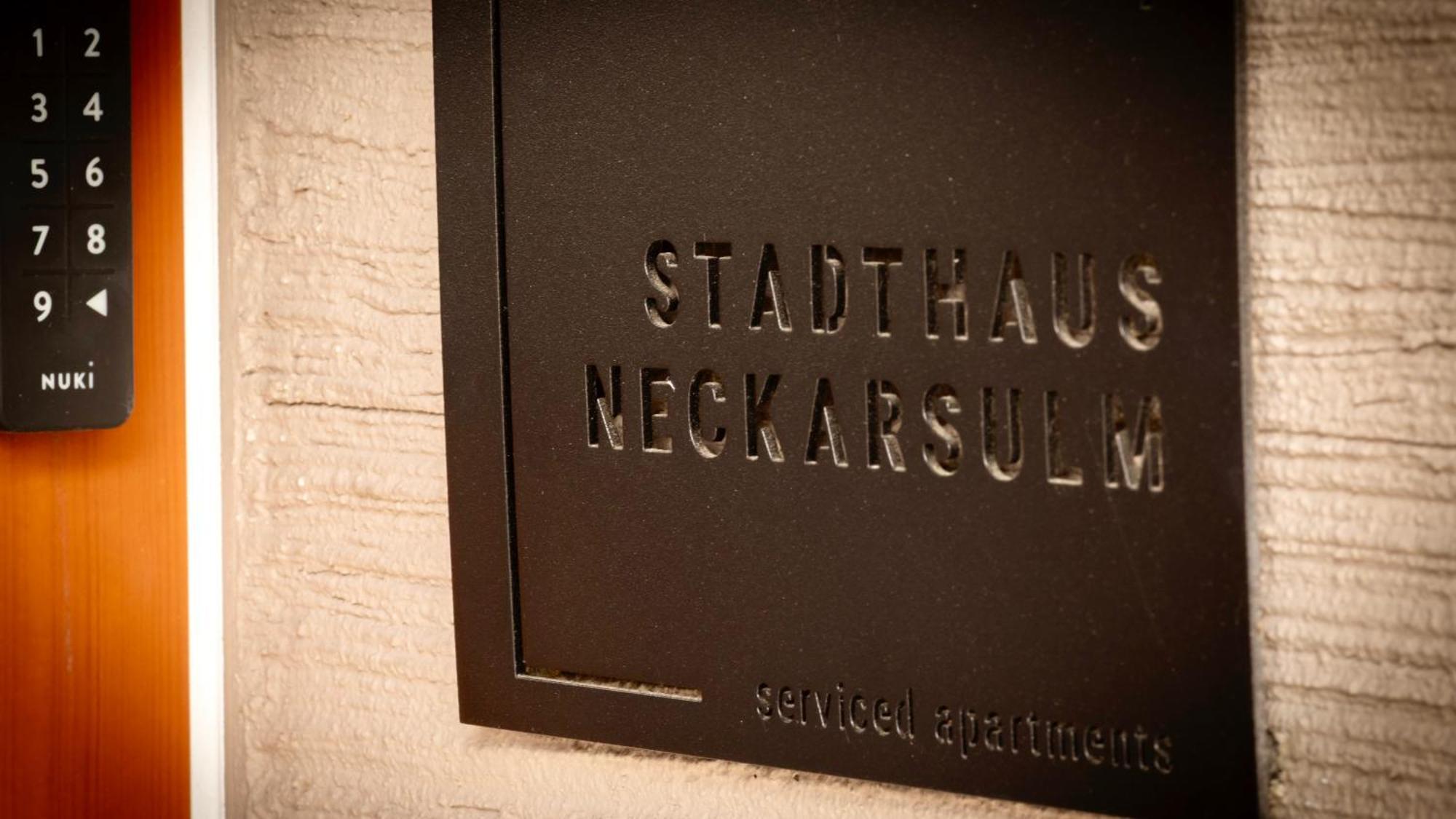 Stadthaus Neckarsulm Serviced Apartments - Stadthaus Heiner Kültér fotó